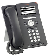 Avaya 9620L IP Deskphone IP phone Charcoal 2 lines LCD