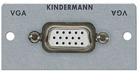 Kindermann 7444000601 Wandplatte/Schalterabdeckung Silber