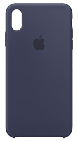 Apple Custodia in silicone per iPhone XS Max - Blu mezzanotte