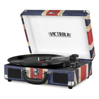 Victrola VSC-550BT-UK Belt-drive audio turntable Blue, Red, White