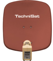 TechniSat Digidish 45 Twin Satellitenantenne Rot