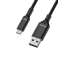 OtterBox Cable Mid-Tier USB kábel 1 M USB 2.0 Micro-USB B USB A Fekete