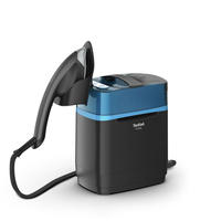 Tefal CUBE Semelle en acier inoxydable Noir, Bleu