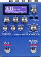 BOSS SY-200 Synthesizer Digitaler Synthesizer 7 Blau