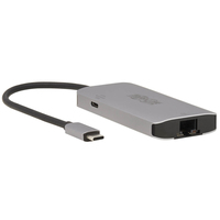 Tripp Lite U460-003-3AGALC laptop-dockingstation & portreplikator USB 3.2 Gen 1 (3.1 Gen 1) Type-C Grau