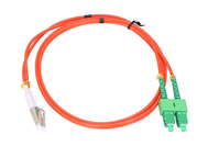 Extralink Patchcord LC/UPC-SC/APC Wielomodowy, OM2, Duplex, 3mm, 1m