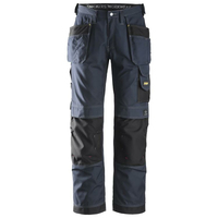 Snickers Workwear 32139504152 werkkleding Broek Zwart, Marineblauw