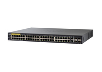 Cisco Small Business SF350-48P Managed Switch | 48 10/100 Ports | 382W PoE | 4 Gigabit Ethernet (GbE) Combo SFP | Limited Lifetime Protection (SF350-48P-K9-UK)