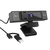 j5create JVCU435-N Cámara web USB™ 4K Ultra HD con control remoto con zoom digital de 5x