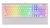 ENDORFY Omnis Pudding Onyx keyboard USB QWERTY English White