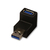 Lindy 71261 csatlakozó átlakító USB 3.0 Fekete