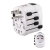 Hama World Travel Pro adapter wtyczek zasilających Uniwersalne Typu F Biały
