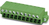 Phoenix Contact FRONT-MSTB 2,5/12-STF-5,08 connecteur de fils PCB Vert
