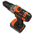 Black & Decker MT218K-QW outil multi-fonctions oscillant Noir, Orange 8500 OPM