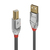 Lindy 36642 USB-kabel 2 m USB 2.0 USB A USB B Grijs