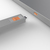 Lindy 40428 clip sicura Chiave bloccaporta USB tipo-C Grigio, Arancione 4 pz