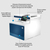 HP Color LaserJet Pro Imprimante multifonction 4302fdn, Couleur, Imprimante pour Petites/moyennes entreprises, Impression, copie, scan, fax, Imprimer depuis un téléphone ou une ...