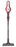 Hoover HF122RH 011 Pionowy odkurzacz Bateria Suchy Tkanina Bez worka 0,9 l 170 W Czerwony, Srebrny