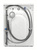 Zanussi ZWF842D1DG - 914918221 washing machine Front-load 8 kg 1400 RPM White