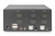 Digitus Conmutador KVM, 2 puertos, pantalla dual, 4K, HDMI®