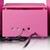 Lenco MC-013PK hordozható sztereó rendszer Digitális 4 W FM Rózsaszín MP3-lejátszás