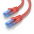 AISENS Cable De Red Latiguillo RJ45 Cat.6 UTP AWG26 CCA, Rojo, 0.5 m