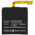 CoreParts MBXSW-BA054 accessoire intelligent à porter sur soi Batterie Noir