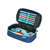Herlitz beatBox ABC Blue/Turquoise Trousse à crayons Polyester Bleu foncé, Turquoise
