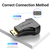 Vention Mini HDMI Male to HDMI Female Adapter Black