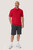 Poloshirt MIKRALINAR®, rot, L - rot | L: Detailansicht 7