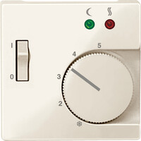Merten M-Plan - enjoliveur pour thermostat d'ambiance - blanc brillant (MTN534944)