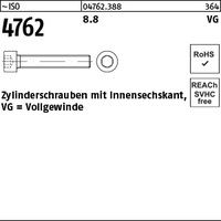 ISO 4762 8.8 M 12 x 100 mit Gew. bis Kopf VE=S