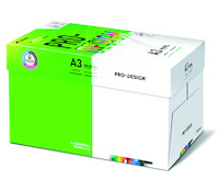 Papier ksero PRO-DESIGN FSC, satynowany, klasa A++, A3, 168CIE, 100gsm, 500 ark.