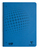 Kołozeszyt CLAIREFONTAINE, Clean Safe, antybakteryjny, A4+, 60 k., linia, niebieski