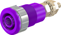 4 mm Sicherheitsbuchse violett SLB4-G