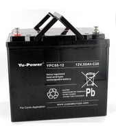 BATTERIE PLOMB 12V 55AH YPC55-12 YUCEL YUASA