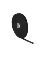 Delock Velcro Kabelbinderrolle 10 m Schwarz