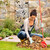 Relaxdays Rankgitter Vogel, Metall, Rankhilfe Garten Deko, Kletterhilfe für Pflanzen, 120 x 40 cm, Rankenmuster, schwarz