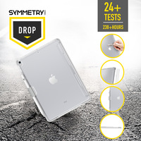 OtterBox Symmetry Clear Apple iPad 10.2" (7th/8th/9th) - clear - ProPack (ohne Verpackung - nachhaltig) - Tablet Schutzhülle - rugged