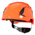 3M X5507V-CE-10 SecureFit Helm X5500V orange belüftet, Ratschenverschluťß, 4-Pun
