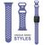 NALIA Breathable Bracelet Silicone Smart Watch Strap compatible with Apple Watch Strap SE & Series 8/7/6/5/4/3/2/1, 38mm 40mm 41mm, Fitness Watch Band, Men & Women Lavender