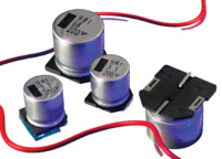 Elektrolytkondensator, 1 µF, 50 V (DC), -20/+20 %, SMD, RM 1 mm, Ø 4 mm