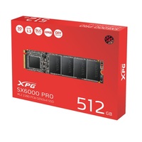 ADATA SSD 512GB - XPG SX6000 Pro (3D, M.2 PCIe Gen 3x4, r:2100 MB/s, w:1500 MB/s)