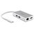 USB-C ADAPTER MULTIPORT USB-C Multiport Adapter - USB-C Travel Docking Station w/ 4K HDMI - 60W Power Delivery Pass-Through, GbE,