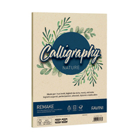 Carta Colorata Calligraphy Nature Remake Favini - A4 - 120 g - A690664 (Perla Co