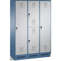 EVOLO combination cupboard, single and double tier