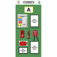 Cartel informativo para etiquetado individual de estanterías