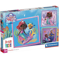 PUZZLE ARIEL DISNEY 3X48PZS