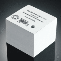 Zettelkasteneinlagen für Memorion 88000 98x98x70mm VE=600 Blatt weiß