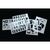 Securit Stencil Set Includes Numbers Alphabet and 13 Pictures Pack of 5